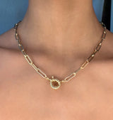 On Golden Clasp 16" Necklace