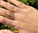 Spinning Gold Ring