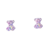 Glisten Gummy Bear Earrings in Lavender Haze