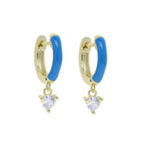 Thalia Earrings in Blue Wave