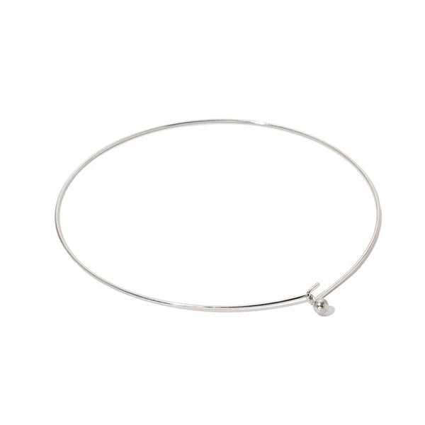 Jules and Kent Signature Necklace in Silver Starlight