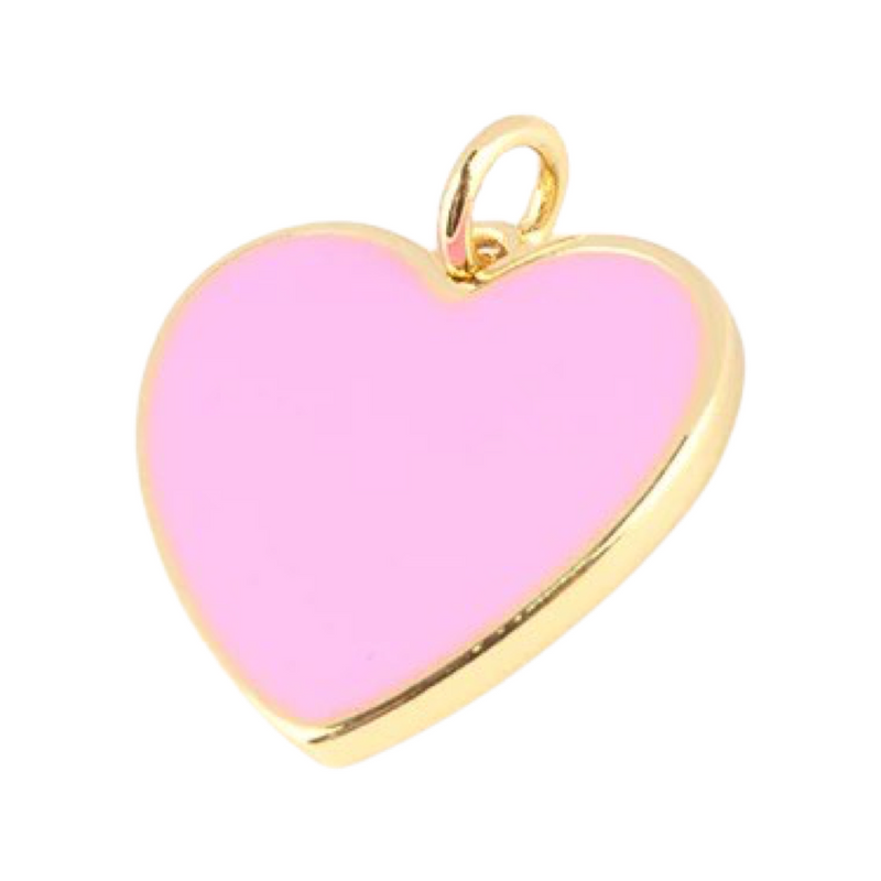 All Heart Charm in Powder Pink🩷