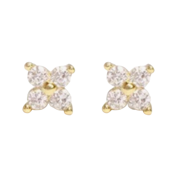 Kate Sparkle Micro Earrings in Golden Sparkle