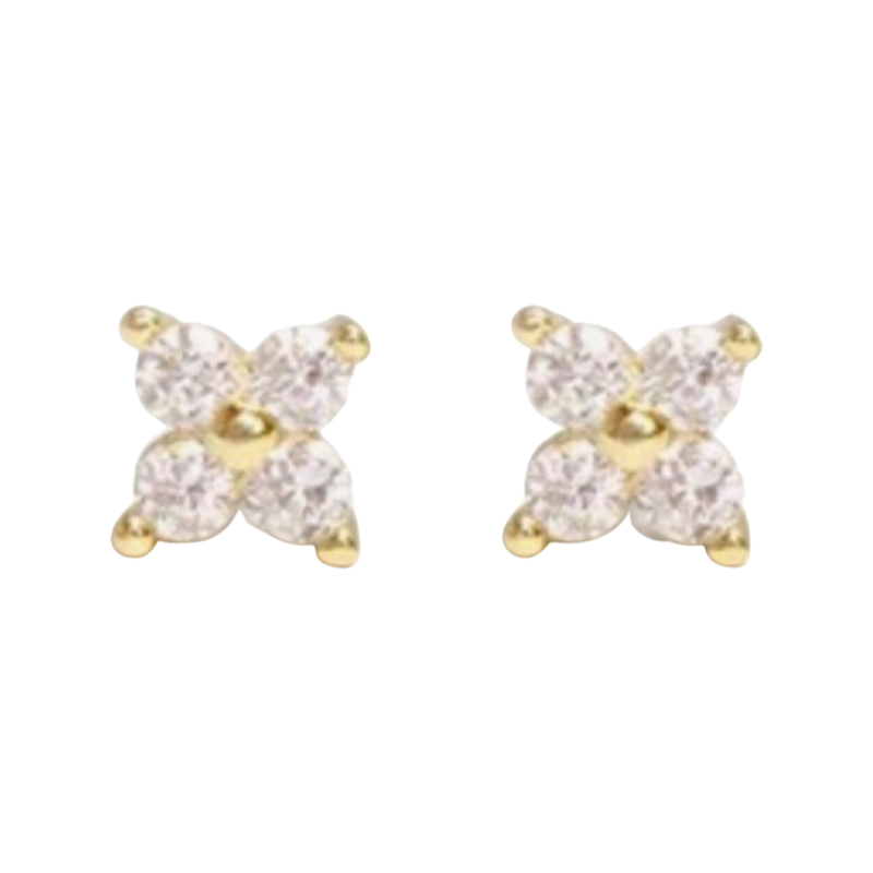 Kate Sparkle Micro Earrings in Golden Sparkle