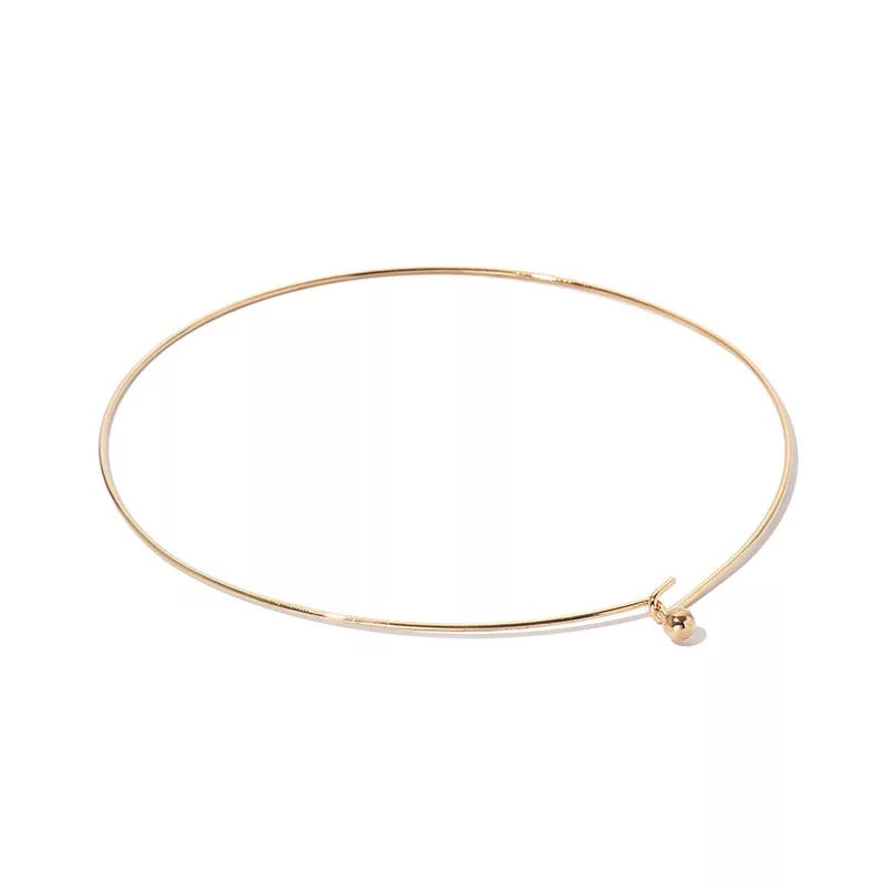 Jules and Kent Signature Necklace in Classic Gold